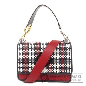 Fendi Canayef Shoulder Bag Calfskin